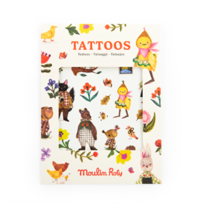 2 PLANCHES DE TATOUAGES - LES MINOUCHKAS