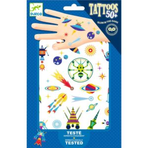 TATOOS PHOSPHORENTS ESPACE