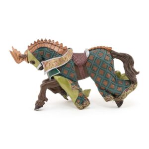 CHEVAL DU MAITRE DES ARMES CIMIER DRAGON