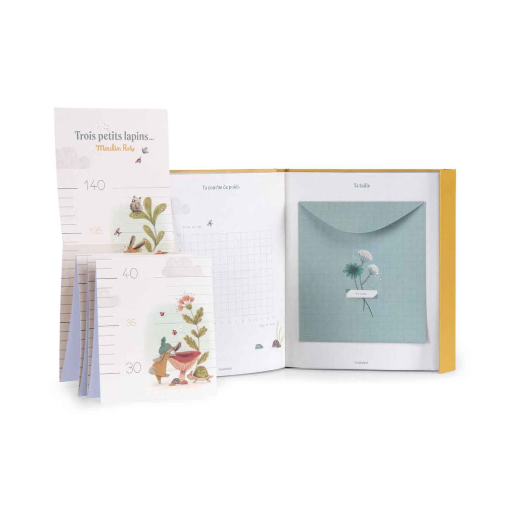 LIVRE NAISSANCE TROIS PETITS LAPINS – Image 2