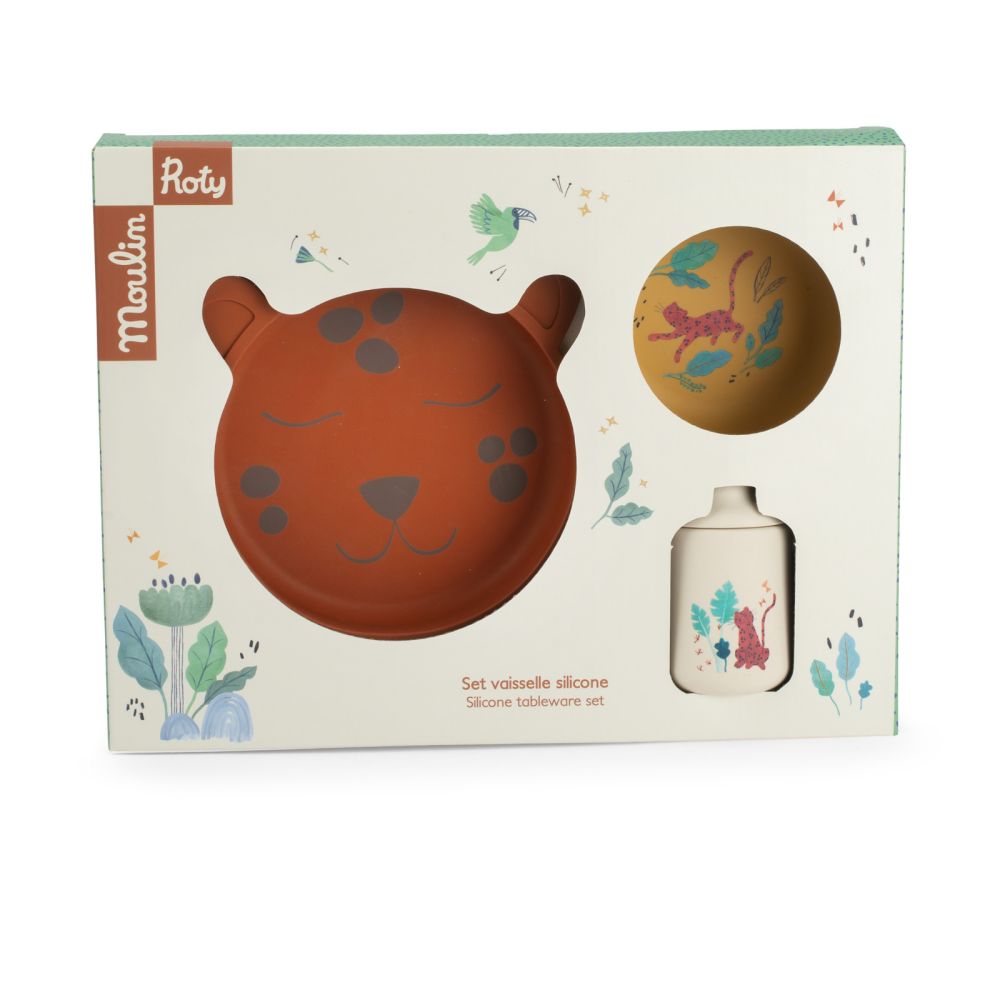 Set vaisselle silicone La forêt Mawa – Image 2
