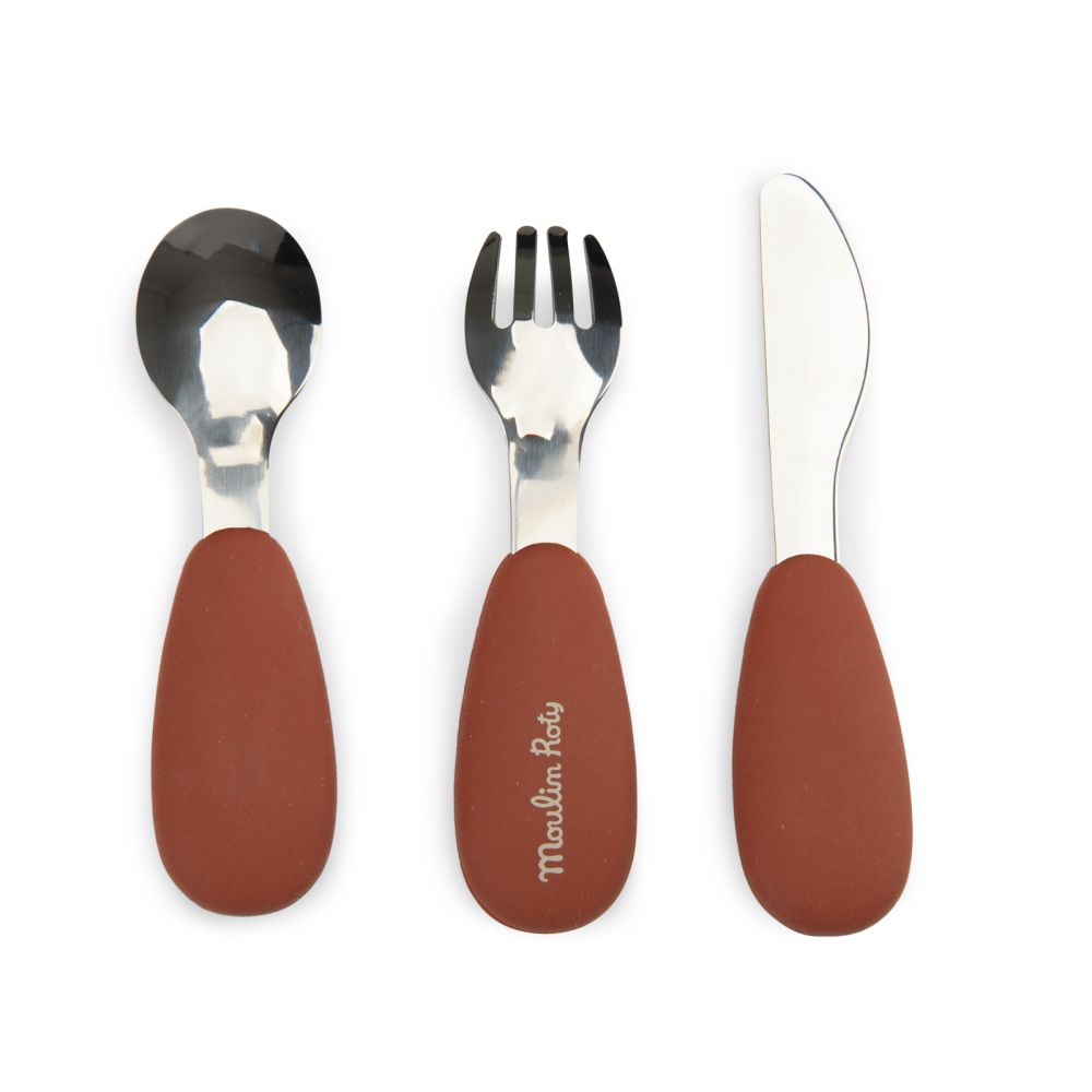 SET DE COUVERTS SILICONE - LA FORET DE MAWA – Image 2