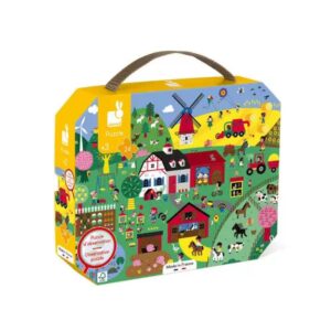 PUZZLE D'OBSERVATION - LA FERME - 24P - 3A