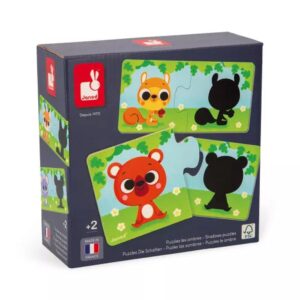 PUZZLE LES ANIMAUX ET LEUR OMBRE
