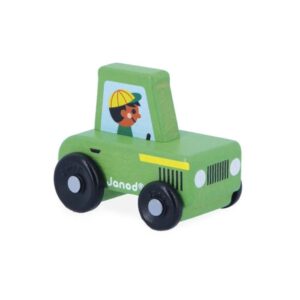 TRACTEUR VERT POUR CIRCUIT TAPIS