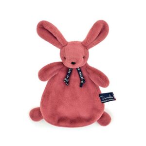 DOUDOU - LAPIN DORLOTIN - BOIS DE ROSE