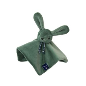 DOUDOU PLAT - LAPIN DORLOTIN - VERT SAUGE