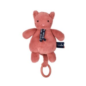 DOUDOU MUSICAL - CHAT DORLOTIN - ROSE