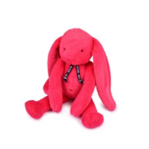 PELUCHE - LAPIN MELOE 56 CM - FUSHIA PEPS