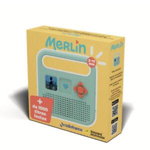 ENCEINTE MERLIN CONNECTEE - VERT - 1000 TITRES INCLUS