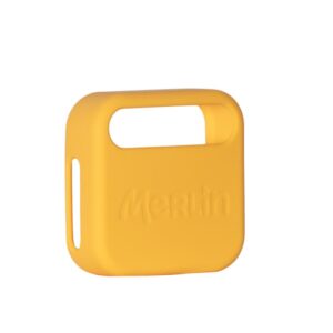 COQUE SILICONE MERLIN - JAUNE