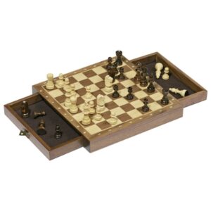 JEU D'ECHECS MAGNETIQUE AVEC TIROIRS