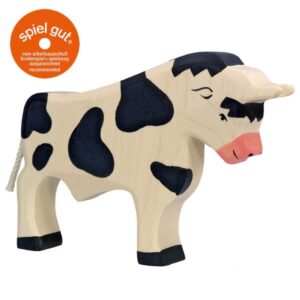 TAUREAU EN BOIS