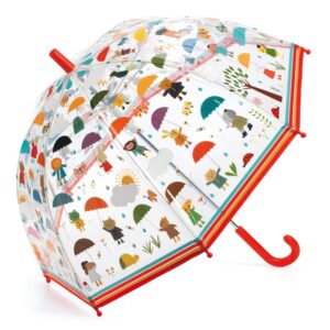 PARAPLUIE MOYEN MODELE - SOUS LA PLUIE