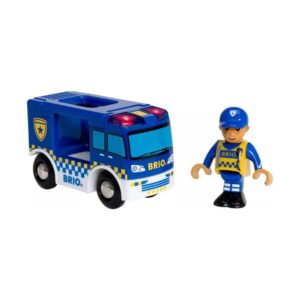 POLICIER ET SON VAN