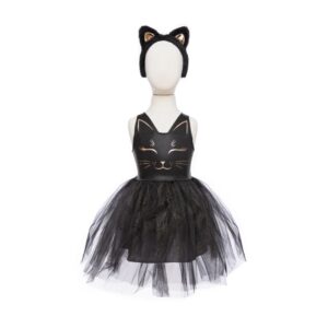 ROBE DE CHAT NOIR AVEC SERRE TETE - 3/4A