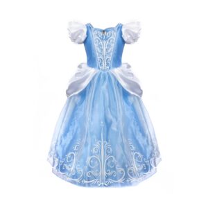 ROBE PRINCESSE BLEUE - 3/4A
