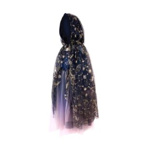 CAPE DE SORCIERE BLEU ET OR - 4/6A