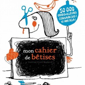 LIVRE D'ARTS CREATIFS - MON CAHIER DE BETISES