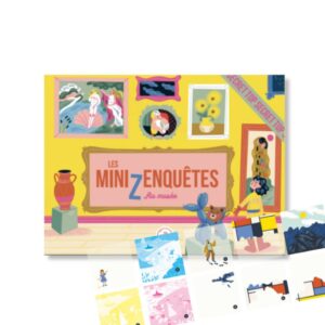 LIVRE ENQUETE - LES MINI Z'ENQUETES AU MUSEE - 4/6 ANS