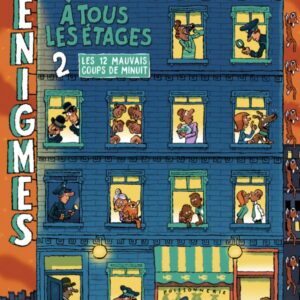 LIVRE ENQUETE - ENIGMES A TOUS LES ETAGES