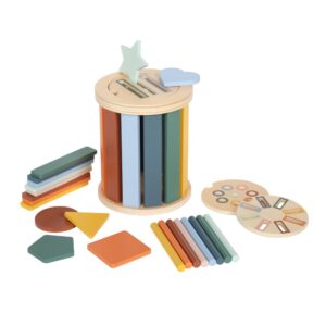 Jeu de tri Montessori avec tambour