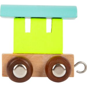 Train de lettres Wagon, coloré