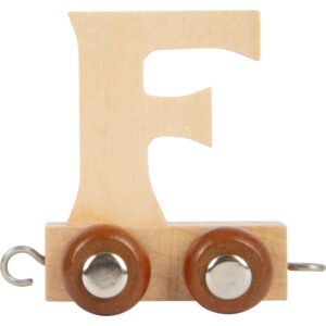 Train de lettre en bois F