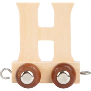 Train de lettre en bois H