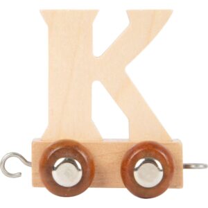 Train de lettre en bois K
