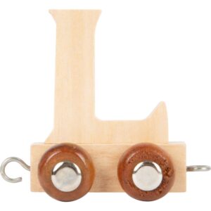 Train de lettre en bois L