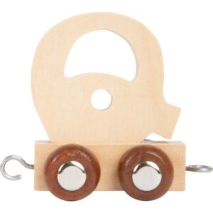 Train de lettre en bois Q