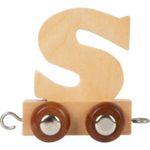 Train de lettre en bois S