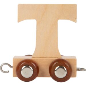 Train de lettre en bois T
