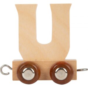 Train de lettre en bois U