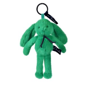PORTE CLES – LAPIN – ROSE VERT PRAIRIE
