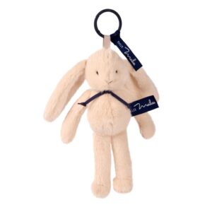 PORTE CLES – LAPIN – BEIGE