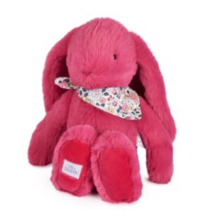 LAPIN FLEURETTE - Fuchsia 35 cm