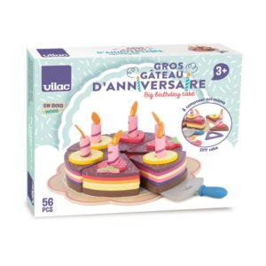 Gros gâteau d'anniversaire