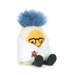 PELUCHE – AMUSEABLES BOILED EGG SCIENTIST OUTFIT
