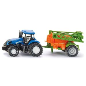 Tracteur avec épandeur