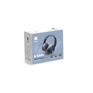 K-EARS Casque audio bluethooth bleu