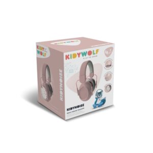 KIDYNOISE Casque anti-bruit rose