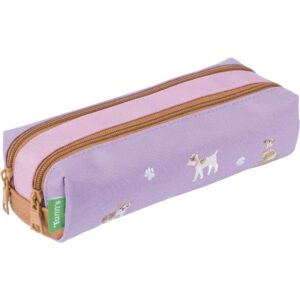 TROUSSE DOUBLE –  MILA – VIOLET/ROSE
