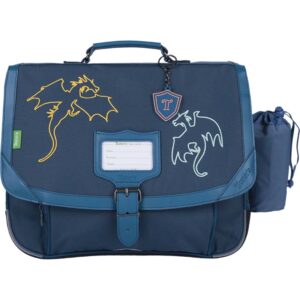 CARTABLE 38 CM –  MERLIN – BLEU