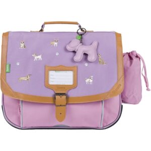 CARTABLE 38 CM –  MILA – VIOLET/ROSE