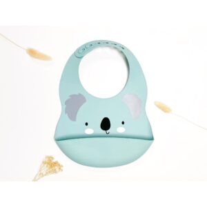 BAVOIR ANIMAL – SILICONE -  BLEU CIEL