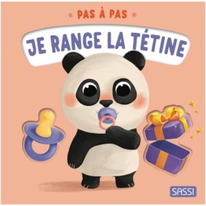 LIVRE – PAS A PAS JE RANGE LA TÉTINE