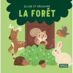 LIVRE GLISSE ET DÉCOUVRE – LA FORÊT