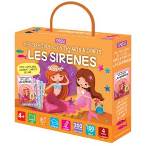 MES PREMIÈRES ACTIVITÉS ARTS & CRAFTS – LES SIRÈNES